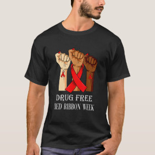 Camiseta Em outubro Vestimos a Semana Vermelha da Fita Cons