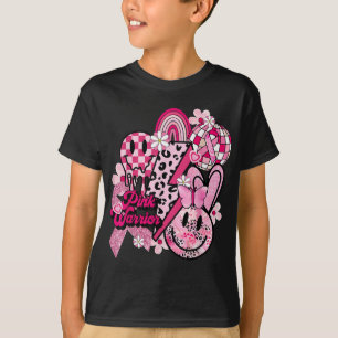 Camiseta Em outubro, Vestimos A Sensibilização Do Cancer De