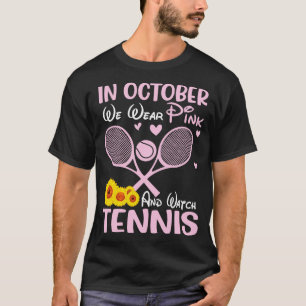 Camiseta Em Outubro, Vestimos Ajuda Rosa E Assistimos A Tên