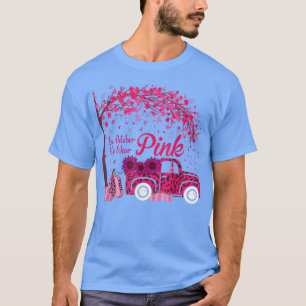 Camiseta Em outubro Vestimos Caminhão Rosa Pumpkin Leopard