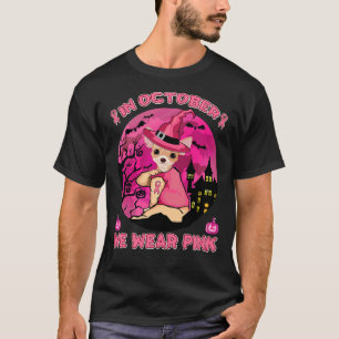 Camiseta Em outubro Vestimos Chihuahua rosa