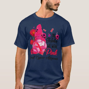 Camiseta Em outubro Vestimos Gnomo Rosa Cancer Mama Awaren
