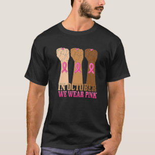 Camiseta Em Outubro Vestimos O Cancer Rosa Awarene
