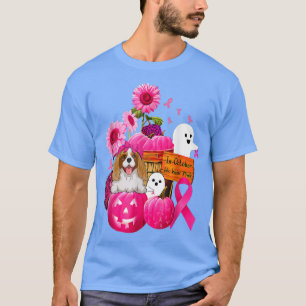 Camiseta Em outubro Vestimos o Cavaleiro Rosa Rei Charles S