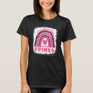 Camiseta Em outubro, Vestimos o rosa-rosa Rainbow Leopardo 