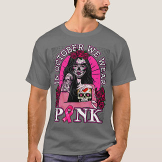 Camiseta Em outubro, Vestimos o Sk de Sensibilização do Can