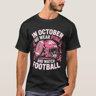 Camiseta Em Outubro, Vestimos Pegada Rosa Para Ca Mama