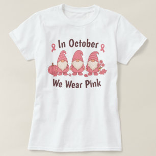 Camiseta Em outubro Vestimos Rosa