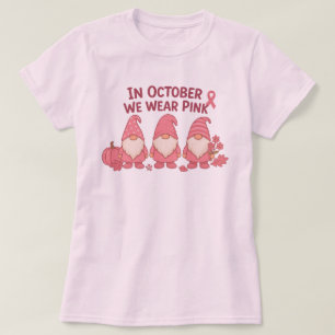 Camiseta Em outubro Vestimos Rosa