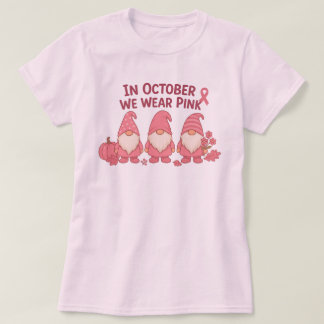 Camiseta Em outubro Vestimos Rosa