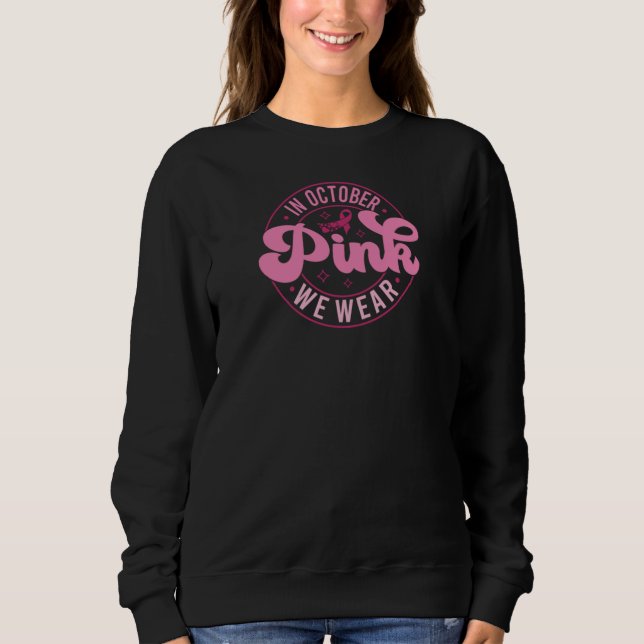Camiseta Em outubro Vestimos Rosa (Frente)
