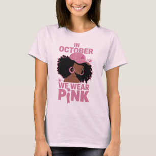 Camiseta Em outubro Vestimos Rosa