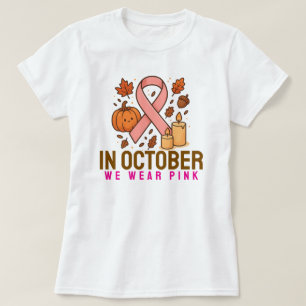 Camiseta Em outubro Vestimos Rosa