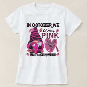 Camiseta Em Outubro, Vestimos Rosa E Assistimos A Uma Besta