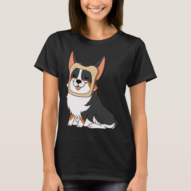 Camiseta Em preto-e-rosa (Frente)