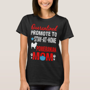 Camiseta Em Quarentena Promovida Para Ficar Em Casa Na Pome