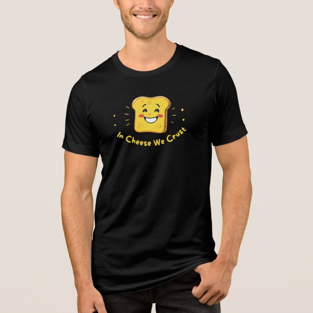Camiseta Em Queijo, Fumamos - Brinquedo, Design (Frente)