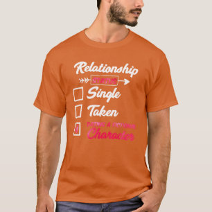 Camiseta Em relacionamento com personagem fictício anime gi