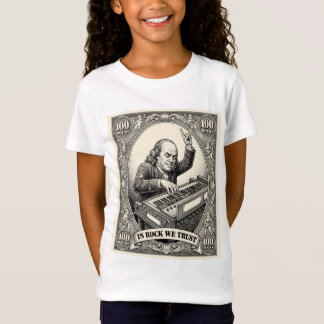Camiseta Em Rocha Confiamos 100 Rochas Tecladista Franklin