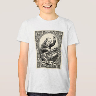 Camiseta Em Rocha Confiamos 100 Rochas Tecladista Franklin