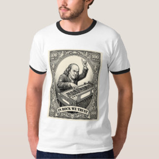 Camiseta Em Rocha Confiamos 100 Rochas Tecladista Franklin
