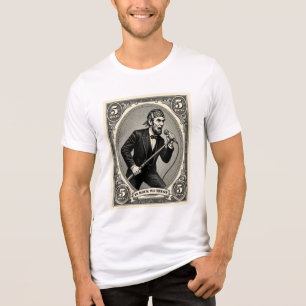 Camiseta Em Rocha Nós Confiamos 5 Rochas Cantor Lincoln