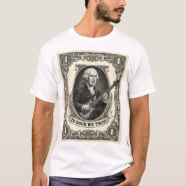 Camiseta Em Rock Confiamos 1 Rock Washington Guitarra Vinta