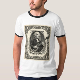 Camiseta Em Rock Confiamos 1 Rock Washington Guitarra Vinta