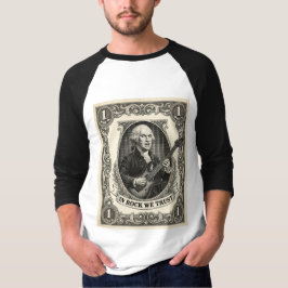 Camiseta Em Rock Confiamos 1 Rock Washington Guitarra Vinta