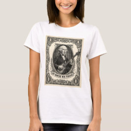 Camiseta Em Rock Confiamos 1 Rock Washington Guitarra Vinta