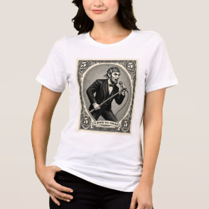 Camiseta Em Rock Confiamos 5 Rochas Cantor Lincoln