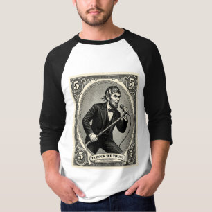 Camiseta Em Rock Confiamos 5 Rochas Cantor Lincoln