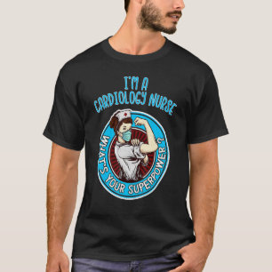 Camiseta Em Scrub Shirt Cardiology Nurse Undersrcub Appa