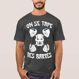 Camiseta Em Se aprisionou Humor Wod Barbell Weightelevation