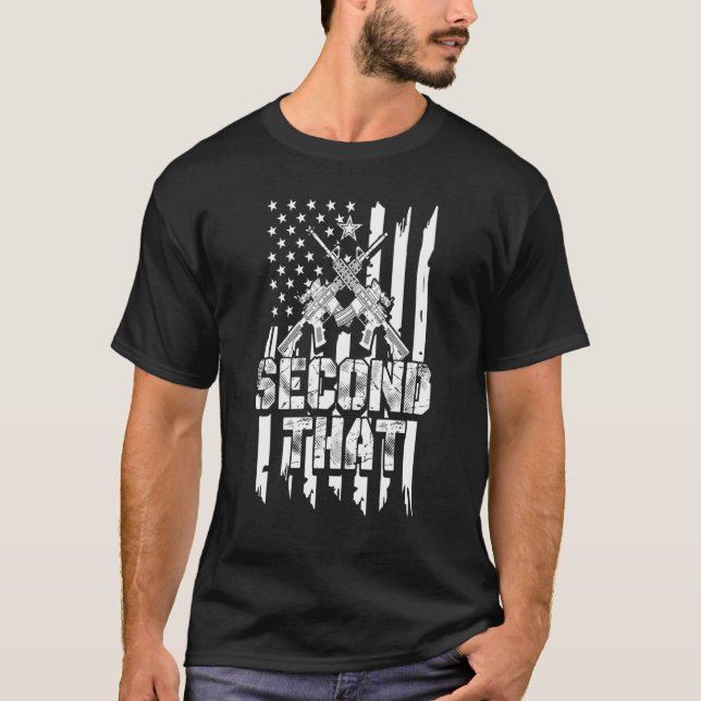 Camiseta Em Segundo Lugar, Eu segundo Que Os Direitos Das A (Frente)