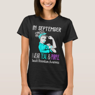 Camiseta Em Setembro, Vestimos O Conscientes Do Suicídio Em