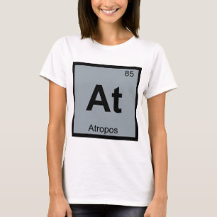 Camiseta Em - Símbolo da Tabela Periódica da Química das Pa
