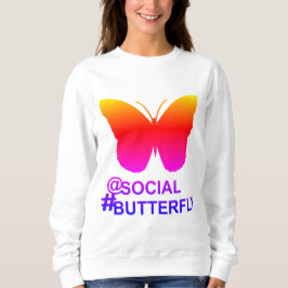 Camiseta Em Social Hashtag Butterfly [Hyper Filter remix]