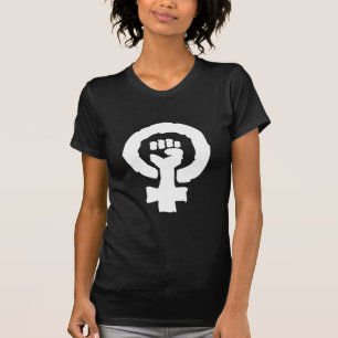 Camiseta Em solidariedade com os direitos das mulheres