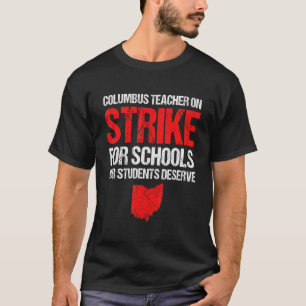 Camiseta Em Strike Columbus Ohio Professores em Escolas Str