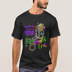 Camiseta Em todo lugar é só terça-feira Nova Orleans Mard