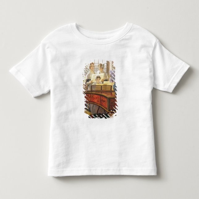 Camiseta Em torno do piano (Frente)