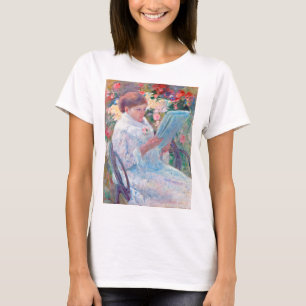 Camiseta Em um balcão, Mary Cassatt