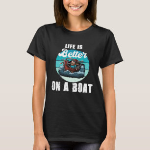 Camiseta Em Um Barco