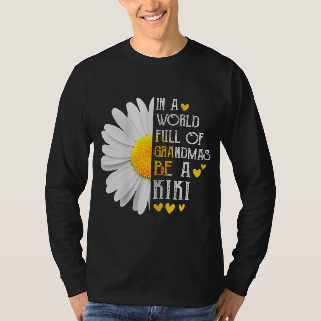 Camiseta Em Um Cheio Mundial, Seja Uma Mãe Daisy Kiki (Frente)