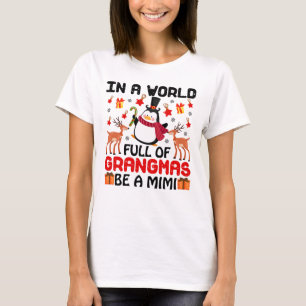 Camiseta Em um mundo ser um mimi