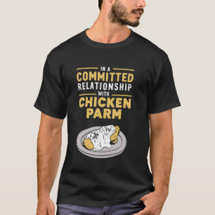 Camiseta Em Um Relacionamento Comprometido Com Frango à Par