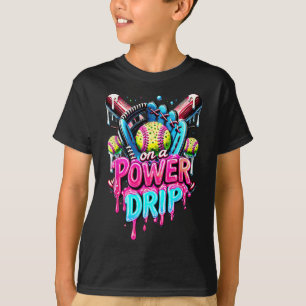 Camiseta Em um sorvete Softbyll pingando com S