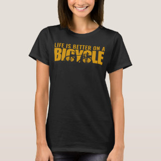 Camiseta Em Uma Bicicleta