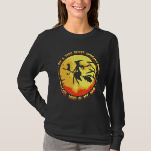 Camiseta Em Uma Estrada Do Deserto Escuro Vento Legal Em Me